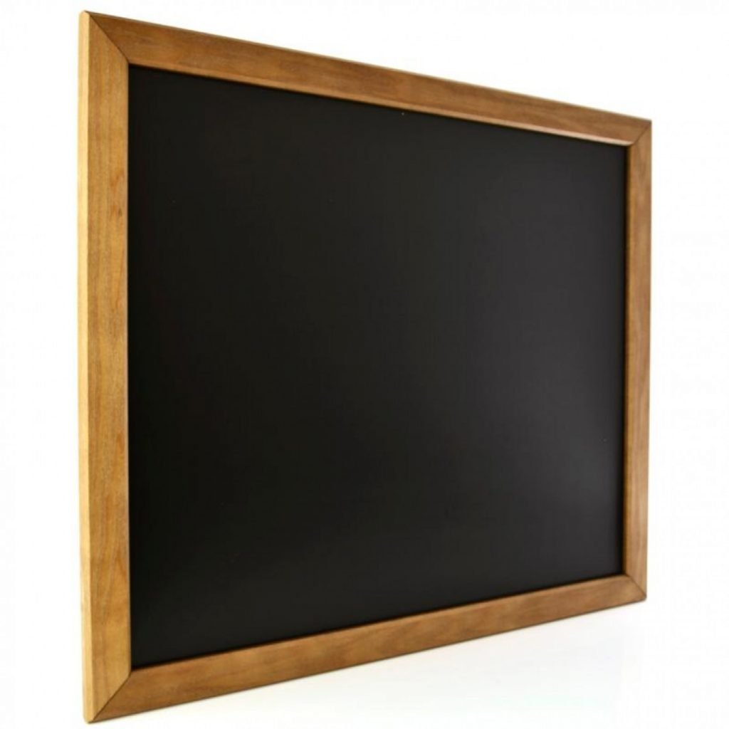 Ash Framed Chalkboard Majisign