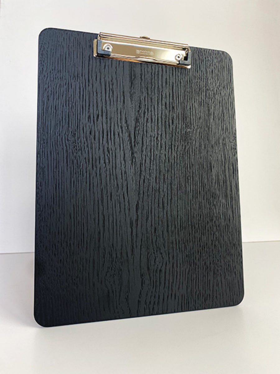black wooden clipboard 2